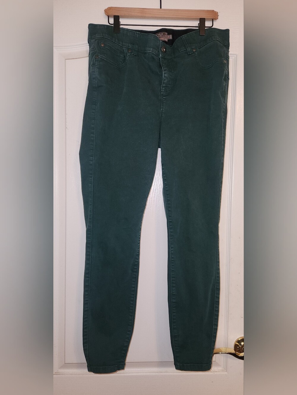 torrid Forest Green Skinny Jeans